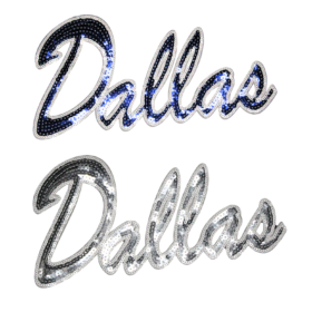Dallas Patch (Medium/Sequin)