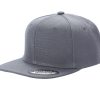 Solid Poly Snapback Caps