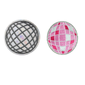 Disco Ball Patch (Small/Embroidery)