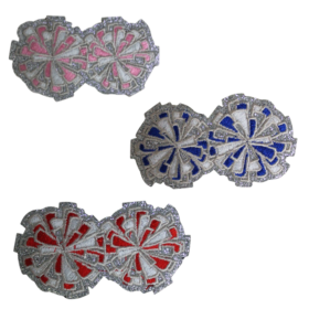 Cheer Glitter Pom Pom Patch (Small/Embroidery)