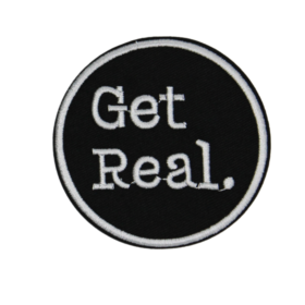 Get Real Patch (Small/Embroidery)