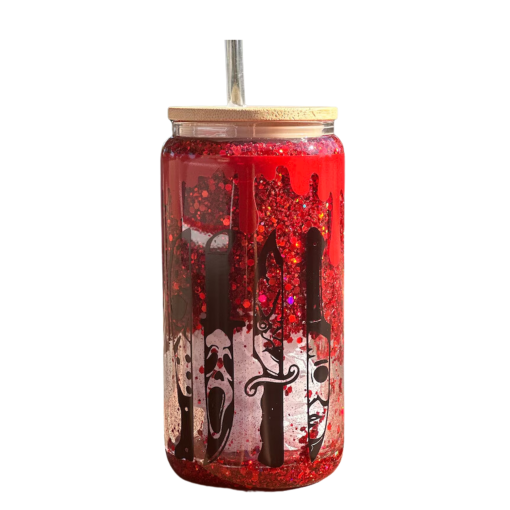 16 Oz Sublimation Snow Globe Glass Can - Image 5
