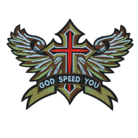 God Speed You Patch (Large/Embroidery)