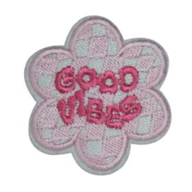 Good Vibes Patch (Small/Embroidery)