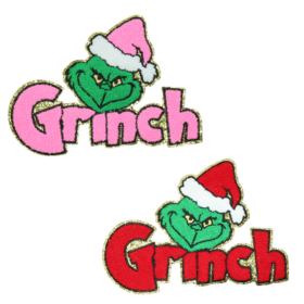 Grinch Patch (Large/Chenille)