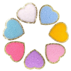 Heart on Gold Patches (Small/Chenille)