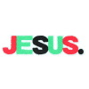 Jesus Multicolor Patch (Large/Chenille)