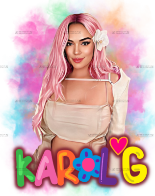 Karol G 2 Dtf Transfer