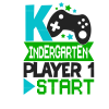 Kindergarten Player 1 Start DTF Transfer