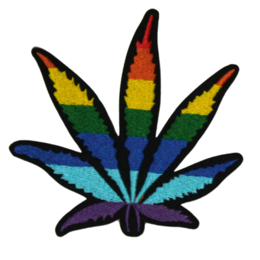 Marijuana Leaf Patch (Small/Embroidery) - Image 2