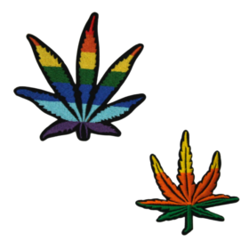Marijuana Leaf Patch (Small/Embroidery)
