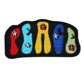 Peace Black Patch (Small/Embroidery)