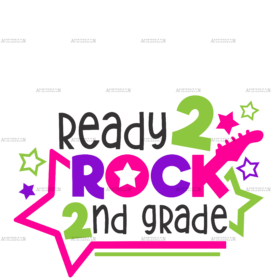 Ready 2 Rock 2nd Grade DTF Transfer