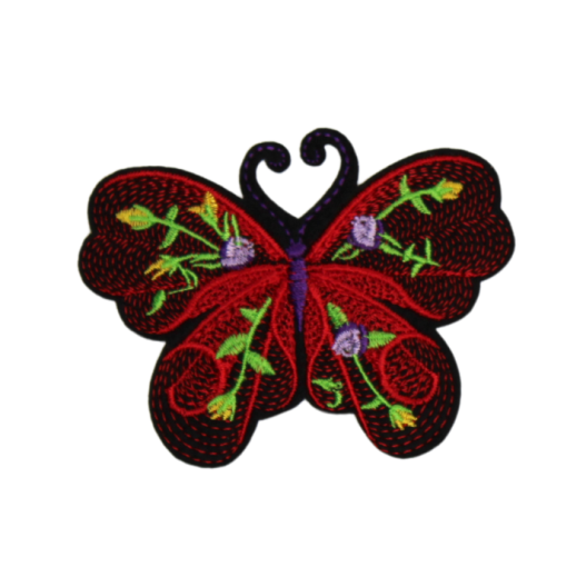 Colorful Butterflies Patch (Small/Embroidery) - Image 2