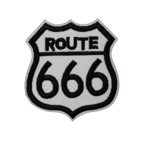 Route 666 Patch (Small/Embroidery)