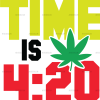 Time is 420 DTF Transfer