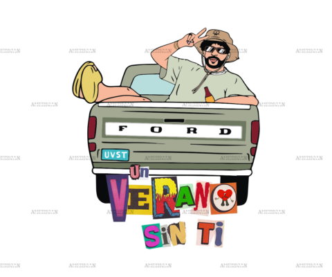 Un Verano Sin Ti Bad Bunny Dtf Transfer