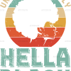 Unapologetically Hella Black DTF Transfer