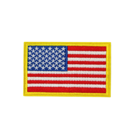 USA Flag Patch (Small/Embroidery) - Image 2