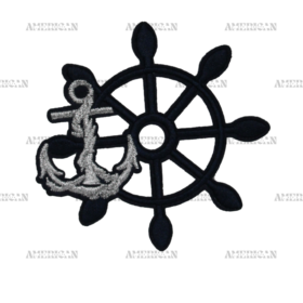 Anchor Wheel Patch (Small/Embroidery)