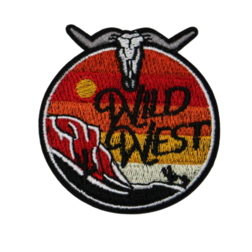 Wild West Desert Patch (Small/Embroidery)