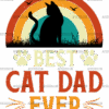 Best Cat Dad Ever-1 DTF Transfer