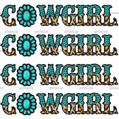 Cowgirl DTF Transfer