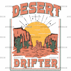 Desert Drifter DTF Transfer