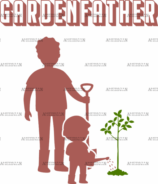 Garden Father DTF Transfer