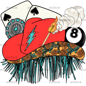 Lady Luck DTF Transfer