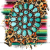 Leopard Gem Stone DTF Transfer