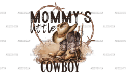 Mommy's Little Cowboy DTF Transfer