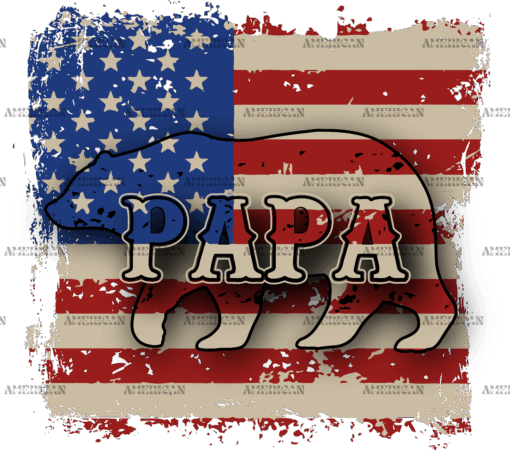 Papa Bear DTF Transfer