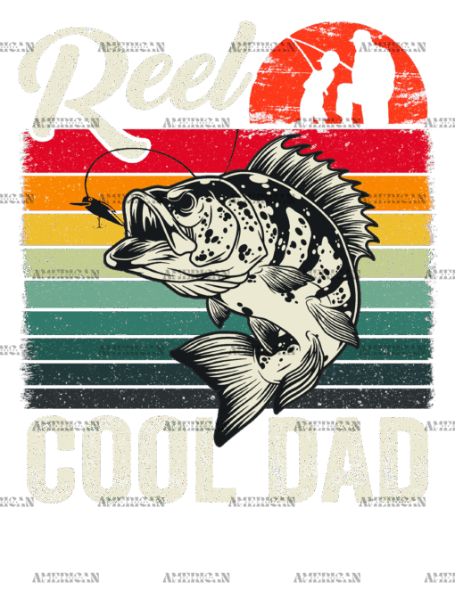 Reel Cool Dad-1 DTF Transfer
