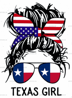 Texas Girl Sunglasses DTF Transfer