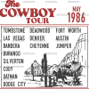 The Cowboy Tour DTF Transfer