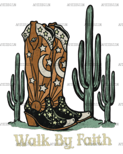 Walk By Faith DTF Transfer