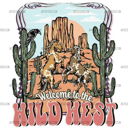 Welcome To Wild West DTF Transfer