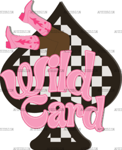 Wild Card Skin-Brown DTF Transfer