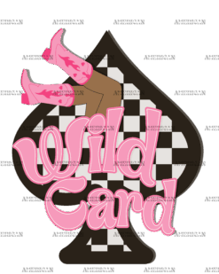 Wild Card Skin-Tan DTF Transfer