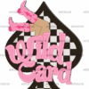 Wild Card Skin-White DTF Transfer