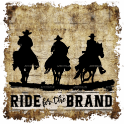 Ride For The Brand DTF Transfer