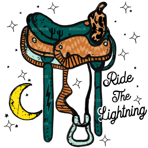 Ride The Lightning DTF Transfer