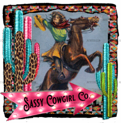 Sassy Cowgirl DTF Transfer
