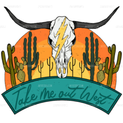Take Me Out West DTF Transfer