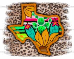 Texas Aesthetic DTF Transfer
