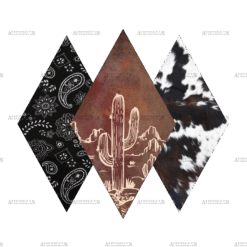 Western Diamonds DTF Transfer