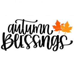 Autumn Blessings DTF Transfer