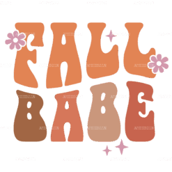 Fall Babe DTF Transfer