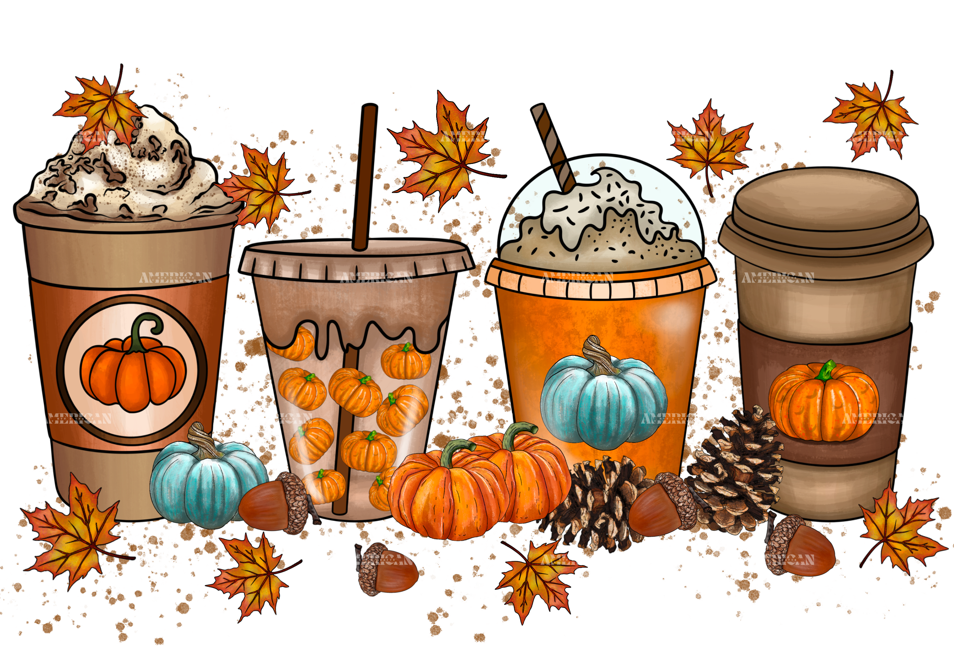 Fall Frink DTF Transfer